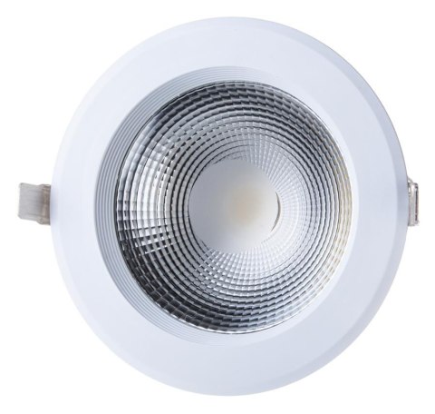 Oprawa 30W LED V-TAC COB Downlight Okrągły 120Lm/W VT-26301 3000K 3600lm