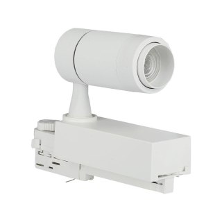Oprawa LED V-TAC Szynosystem 3F 15W Biała Bluetooth Barwa CCT 16-53st VT-7715-W 650lm
