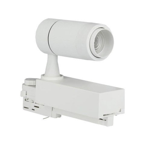 Oprawa LED V-TAC Szynosystem 3F 15W Biała Bluetooth Barwa CCT 16-53st VT-7715-W 650lm