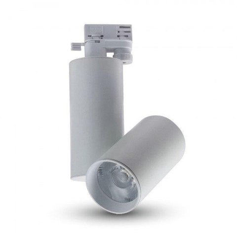 Oprawa LED V-TAC Szynosystem 3F 30W 24st Biały VT-4635W 6400K 2700lm 5 Lat Gwarancji