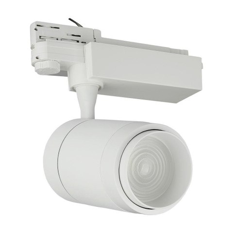 Oprawa LED V-TAC Szynosystem 3F 35W Biała Bluetooth Barwa CCT 16-53st VT-7735-W 2350lm