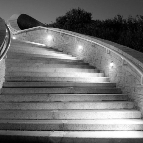 Oprawa Ścienna Elewacyjna 3W LED V-TAC Biała Okrągła 230V IP65 VT-1182-W 3000K 210lm