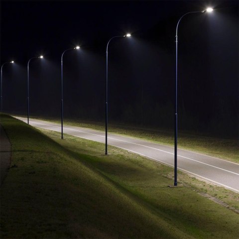 Lampa Oprawa Uliczna LED V-TAC SAMSUNG CHIP 100W Soczewki 110st 135Lm/W VT-104ST 6500K 13500lm 5 Lat Gwarancji