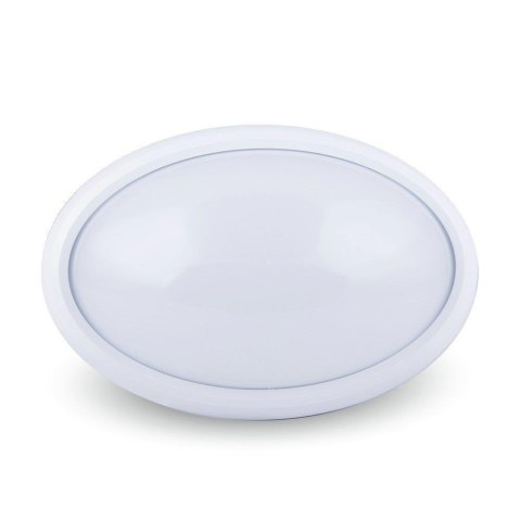Plafon V-TAC 8W Owal Biały IP66 VT-8014-OV-W 3000K 560lm