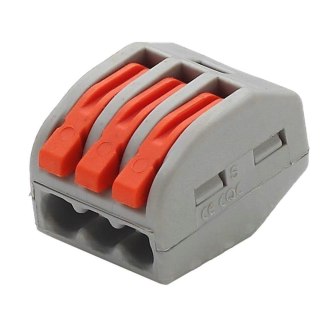 Złączka Instalacyjna 3x4mm 0.08-2.5(4.0)mm NYLON 32A V-TAC