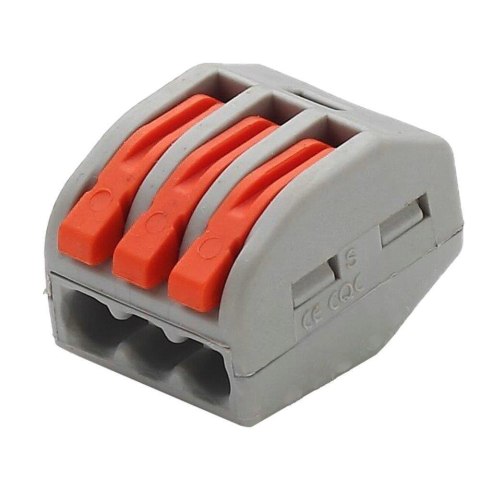 Złączka Instalacyjna 3x4mm 0.08-2.5(4.0)mm NYLON 32A V-TAC