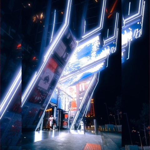 Neon Flex 24V 10mb 8W/m V-TAC VT-555 Kolor Fioletowy 320lm