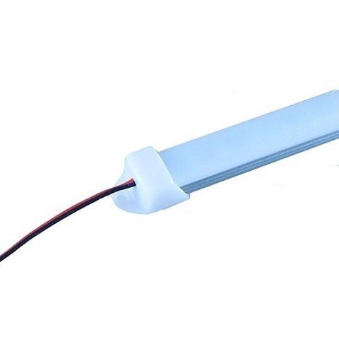 Sztywna Listwa LED V-TAC 144LED SMD4014 (1m Pasek + Profil + Klosz) VT-4014 6000K 1700lm