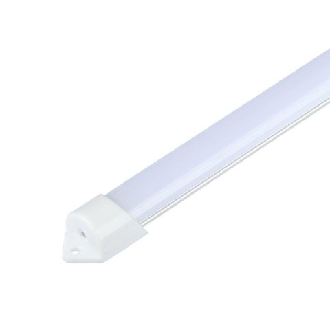 Sztywna Listwa LED V-TAC 144LED SMD4014 (1m Pasek + Profil + Klosz) VT-4014 6000K 1700lm