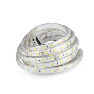 Taśma LED V-TAC SMD5050 300LED 24V IP65 RĘKAW VT-5050 3000K 500lm