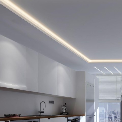 Zestaw LED V-TAC Taśma 280LED/m COB 24V 10W/m Zasilacz 24V 60W (2652+3264) 3000K 800lm
