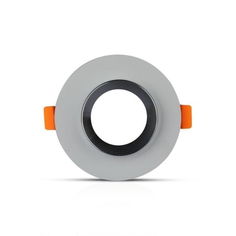 Oczko V-TAC GIPS BETON GU10 Okrągłe Wpuszczane Szary/Chrom VT-862-MG