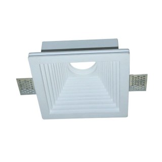 Oczko V-TAC GIPS GU10 Kwadrat Wpuszczane G-K 120x120 Białe VT-867-SQ 5 Lat Gwarancji