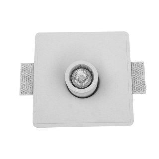 Oczko V-TAC GIPS GU10 Kwadrat Wpuszczane Ruchome Białe VT-863 5 Lat Gwarancji