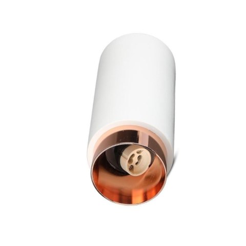 Oprawa V-TAC GIPS BETON GU10 Natynkowa Biały/Różowe Złoto VT-865-MRM 5 Lat Gwarancji