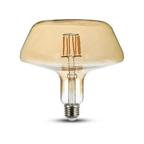 Żarówka LED V-TAC 8W Filament E27 T180 Bursztynowa 180x190mm VT-2308 2200K 620lm