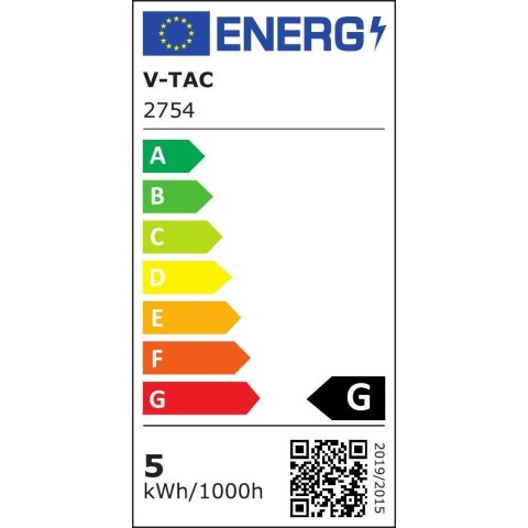 Żarówka LED WiFi V-TAC 4.5W E14 Świeczka SMART Amazon Alexa Google Home VT-5114 RGB+2700K-6400K 300lm