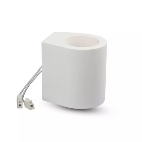 Kinkiet Ścienny Okrągły GIPS G9 Biały V-TAC VT-858RD