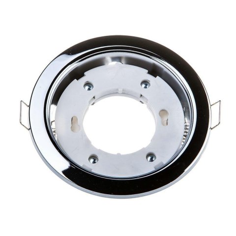 Oczko V-TAC 1xGX53 Wpuszczane Okrągły Chrom VT-715-CH