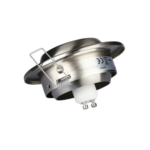 Oczko V-TAC GU10 Okrągłe Regulowany Kąt Satyna VT-780-SN