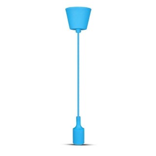 Oprawa Zwieszana Silikonowa V-TAC E27 Niebieska VT-7228-BE 5 Lat Gwarancji