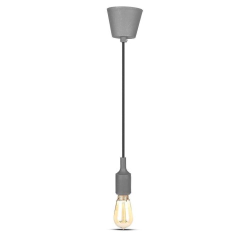 Oprawa Zwieszana Silikonowa V-TAC E27 Szara VT-7228-GY 5 Lat Gwarancji