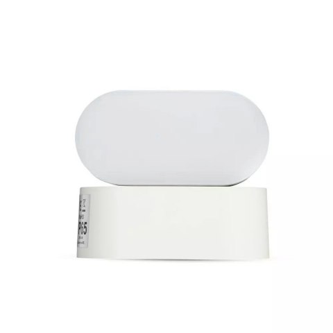 Kinkiet Ścienny V-TAC 6W LED Biały IP65 Obrotowy 350st VT-816 3000K 722lm