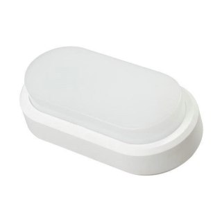 Oprawa Owalna V-TAC Plafon 8W (Kanałowa) Biała IP54 VT-8038 4000K 560lm