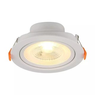 Oprawa V-TAC Downlight 7W LED Okrągły Biały VT-8407 4000K 560lm