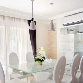 Oprawa Zwieszana Modern V-TAC Biały Mat fi220 VT-75206 5 Lat Gwarancji