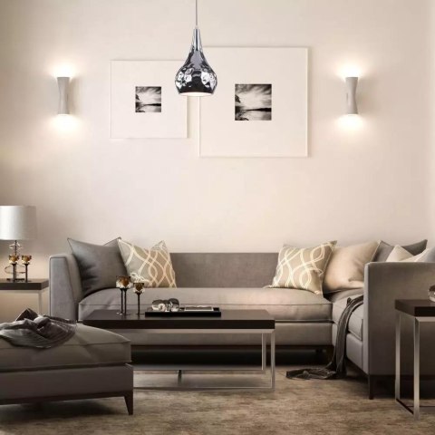 Oprawa Zwieszana V-TAC Chrom fi180 VT-8180-CH 5 Lat Gwarancji