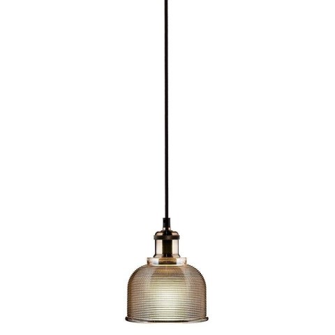 Oprawa Zwieszana V-TAC LOFT Szkło Bursztyn fi145 VT-7150-AG 5 Lat Gwarancji
