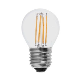 Żarówka LED V-TAC 4W Filament E27 G45 P45 Kulka VT-1980 6400K 400lm