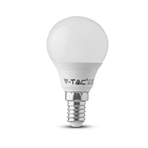 Żarówka LED V-TAC 5.5W E14 P45 Kulka (Opak. 3szt) VT-2156 6400K 470lm