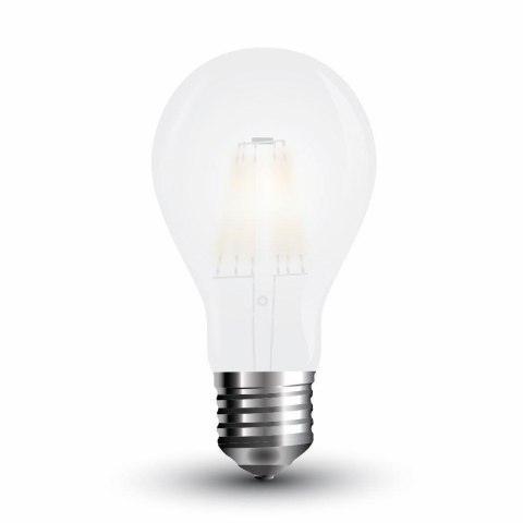Żarówka LED V-TAC 6W A60 E27 Filament Mrożona VT-1935 6400K 660lm