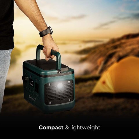 Magazyn Bank Energii V-TAC Generator M6 Powerbank 568Wh 500W (1000W Max) LiFePO4 VT-606