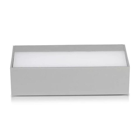 Oprawa Ścienna V-TAC 9W LED Góra Dół Szara IP65 VT-8056 6400K 850lm