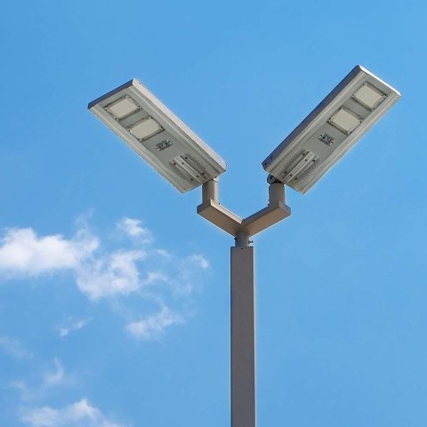 LampaOprawa Uliczna LED Solarna V-TAC 33W Czujnik ruchu, Pilot VT-20201 6500K 2300lm