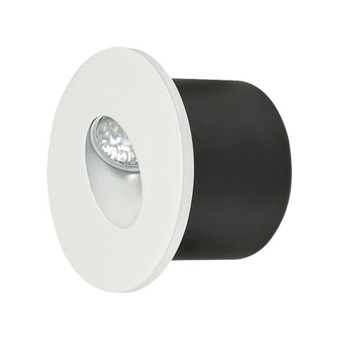 Oprawa Schodowa 3W LED V-TAC Okrągła Biała 230V VT-1109 3000K 270lm