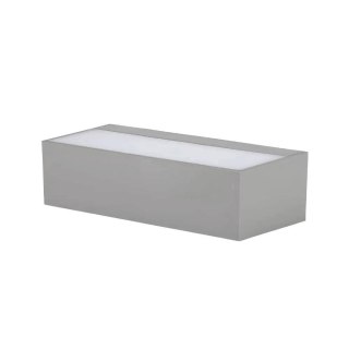 Oprawa Ścienna V-TAC 9W LED Góra Dół Szara IP65 VT-8056 4000K 850lm