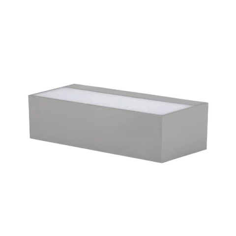 Oprawa Ścienna V-TAC 9W LED Góra Dół Szara IP65 VT-8056 4000K 850lm