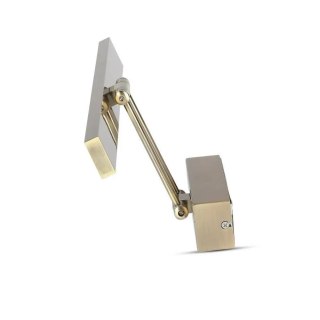 Oprawa V-TAC 9W LED nad Lustro Obraz Złoty 45cm VT-7009 3000K 380lm 3 Lata Gwarancji