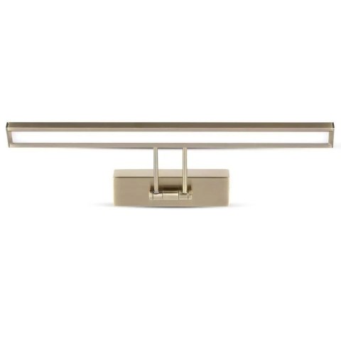 Oprawa V-TAC 9W LED nad Lustro Obraz Złoty 45cm VT-7009 3000K 380lm 3 Lata Gwarancji