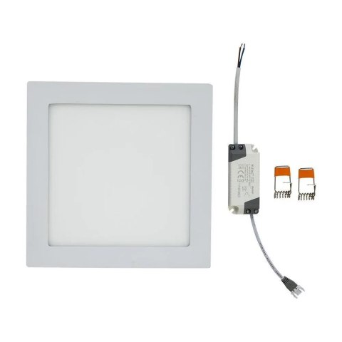 Plafon Panel LED V-TAC Premium Downlight 18W Kwadrat 225x225 VT-1807 4000K 1400lm