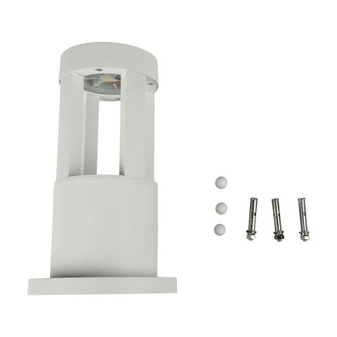 Słupek Ogrodowy V-TAC 10W LED IP65 Biały 25cm VT-830-W 6400K 1000lm