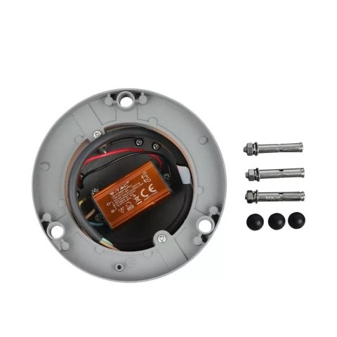 Słupek Ogrodowy V-TAC 10W LED IP65 Szary 25cm VT-830-G 3000K 1000lm
