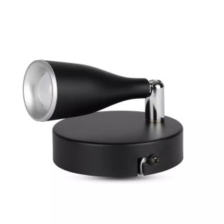 Kinkiet V-TAC 4.5W LED Czarny VT-805 3000K 420lm 3 Lata Gwarancji