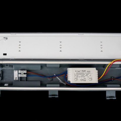 Lampa Oprawa Hermetyczna LED V-TAC SAMSUNG CHIP M-SERIES 18W 60cm 120Lm/W ML VT-60018 6400K 2160lm 3 Lata Gwarancji