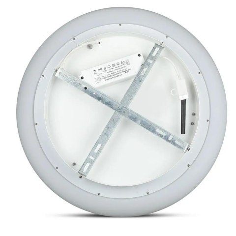 Oprawa LED V-TAC 80W Oprawa Sufitowa Owal Zmiana Barwy 75cm Ściemnianie Biały VT-7752-N 2700K-6400K 7300lm 3 Lata Gwarancji