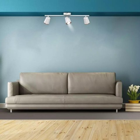 Oprawa Listwa Sufitowa V-TAC 15W LED Biała VT-818 3000K 1620lm 3 Lata Gwarancji